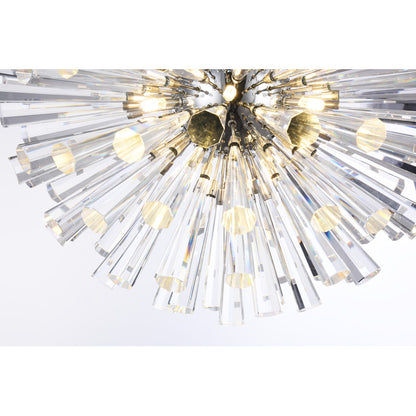 Clear Crystal Sputnik Chandelier