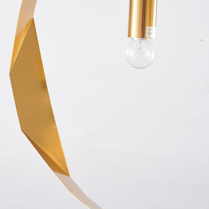 Twisted Ring Pendant Light