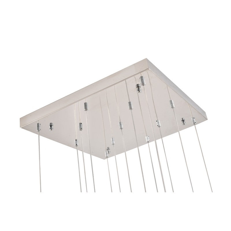 Black Gun Metal Frame Chandelier