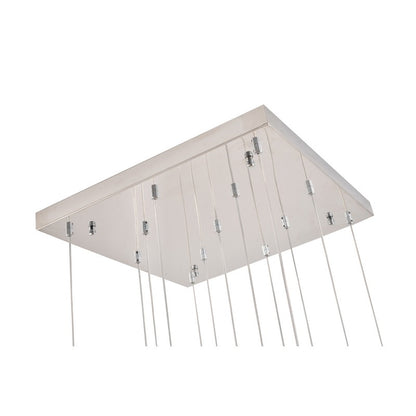 Black Gun Metal Frame Chandelier