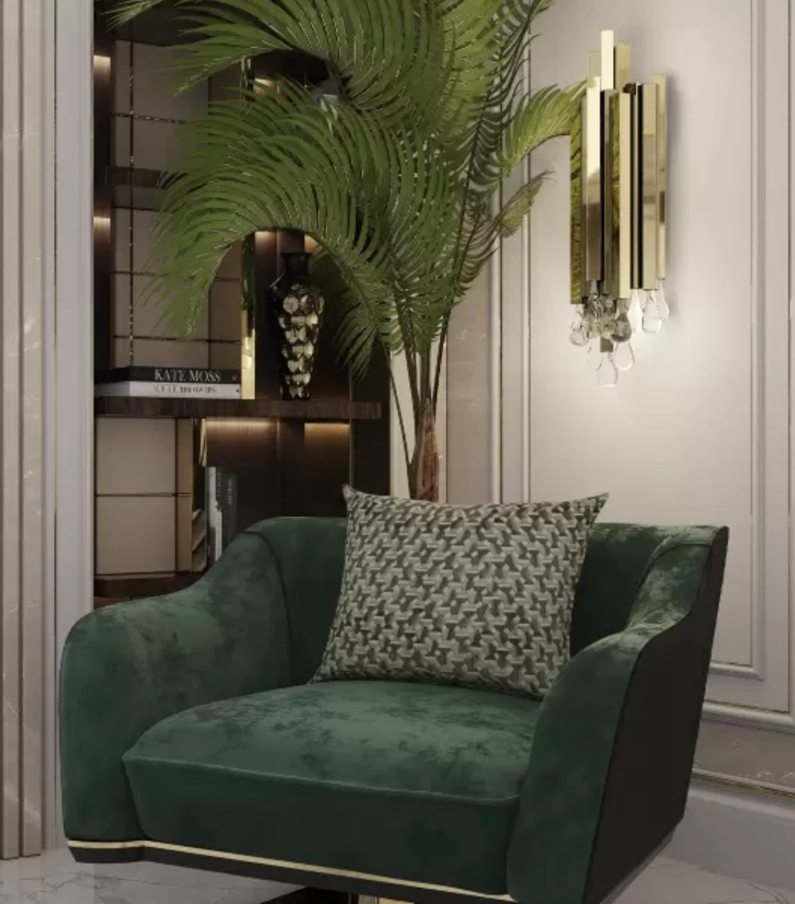 Trump II Wall Lamp by Luxxu