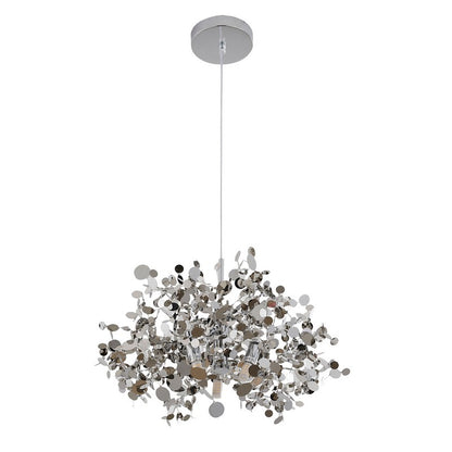 Chrome Sparkle Confetti Pendant Light