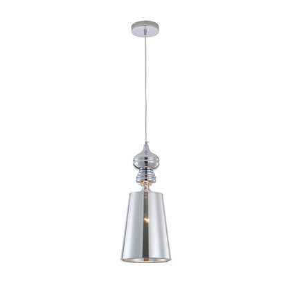 Polished Gold/Chrome Single Pendant Light