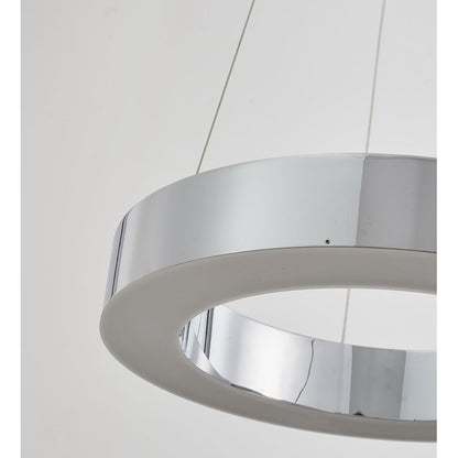 Modern Halo Round LED Chandelier