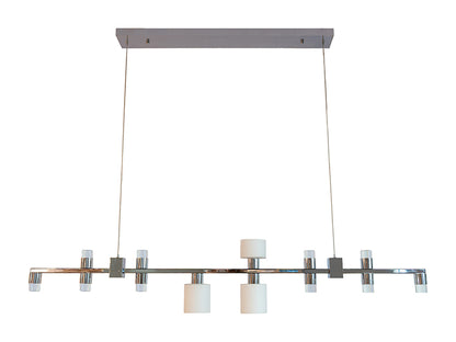 Metal & Glass LED Chandelier