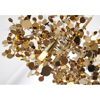 Chrome Sparkle Confetti Pendant Light