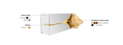 Lapiaz Wall Mounted Vanity Cabinet