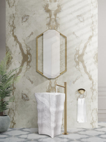 Eden Stone Pedestal Sink