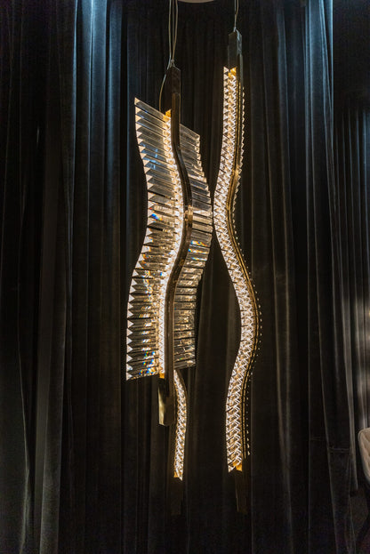 Liwave Chandelier by Luxxu