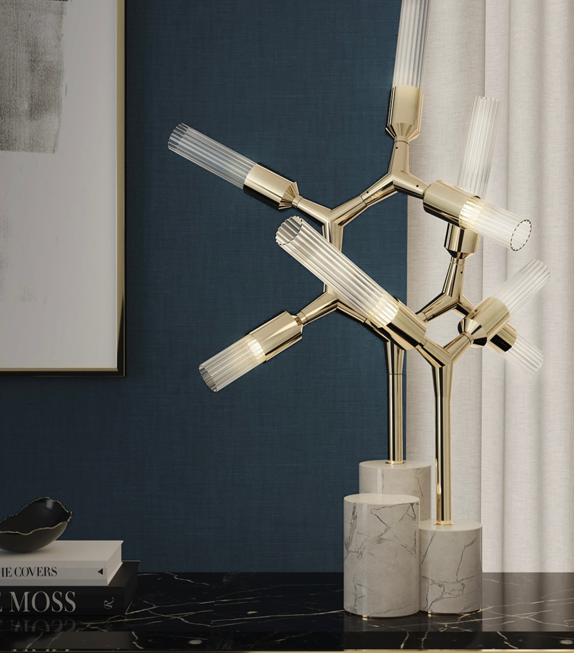 Shard Table Lamp by Luxxu