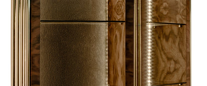 Colosseum Tall Storage Display Cabinet
