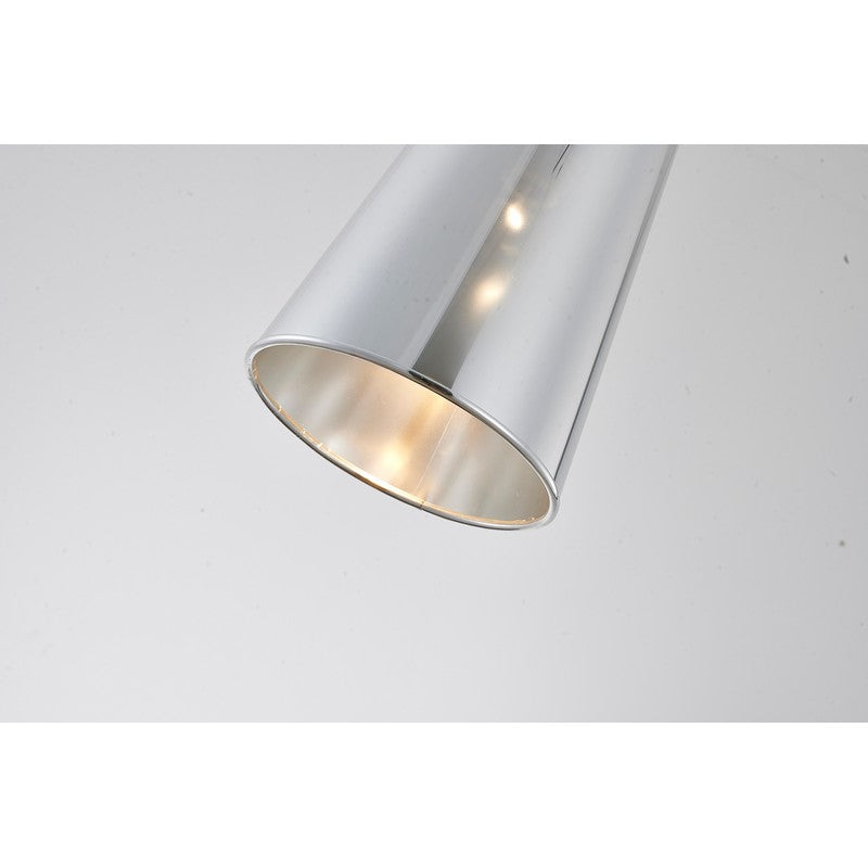 Polished Gold/Chrome Single Pendant Light