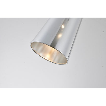 Polished Gold/Chrome Single Pendant Light