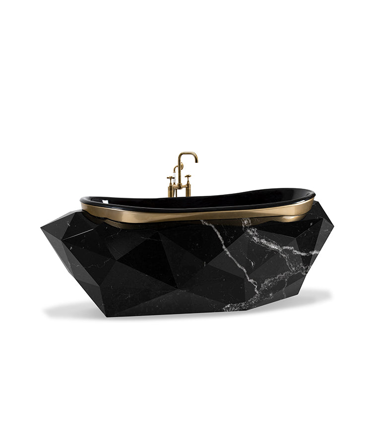 Diamond Marble Bathtub