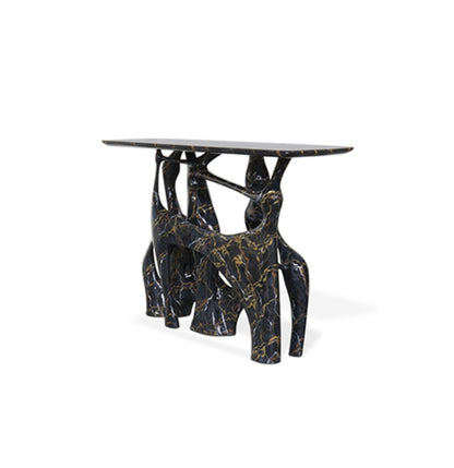 Bastei Faux Marble Console