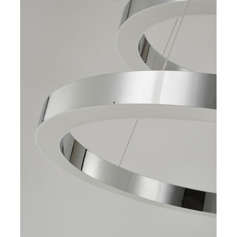 Double Halo LED Chandelier