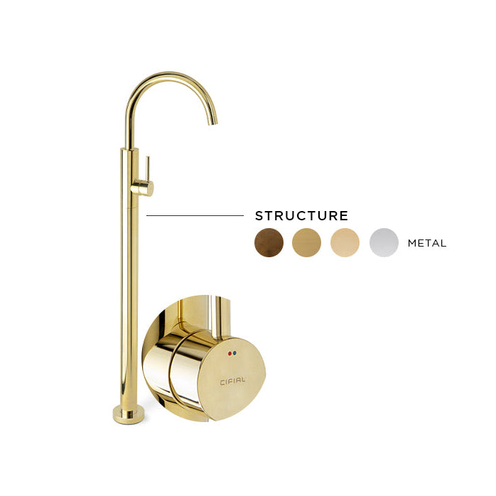 Pulse Floor Mounted Mixer Tap