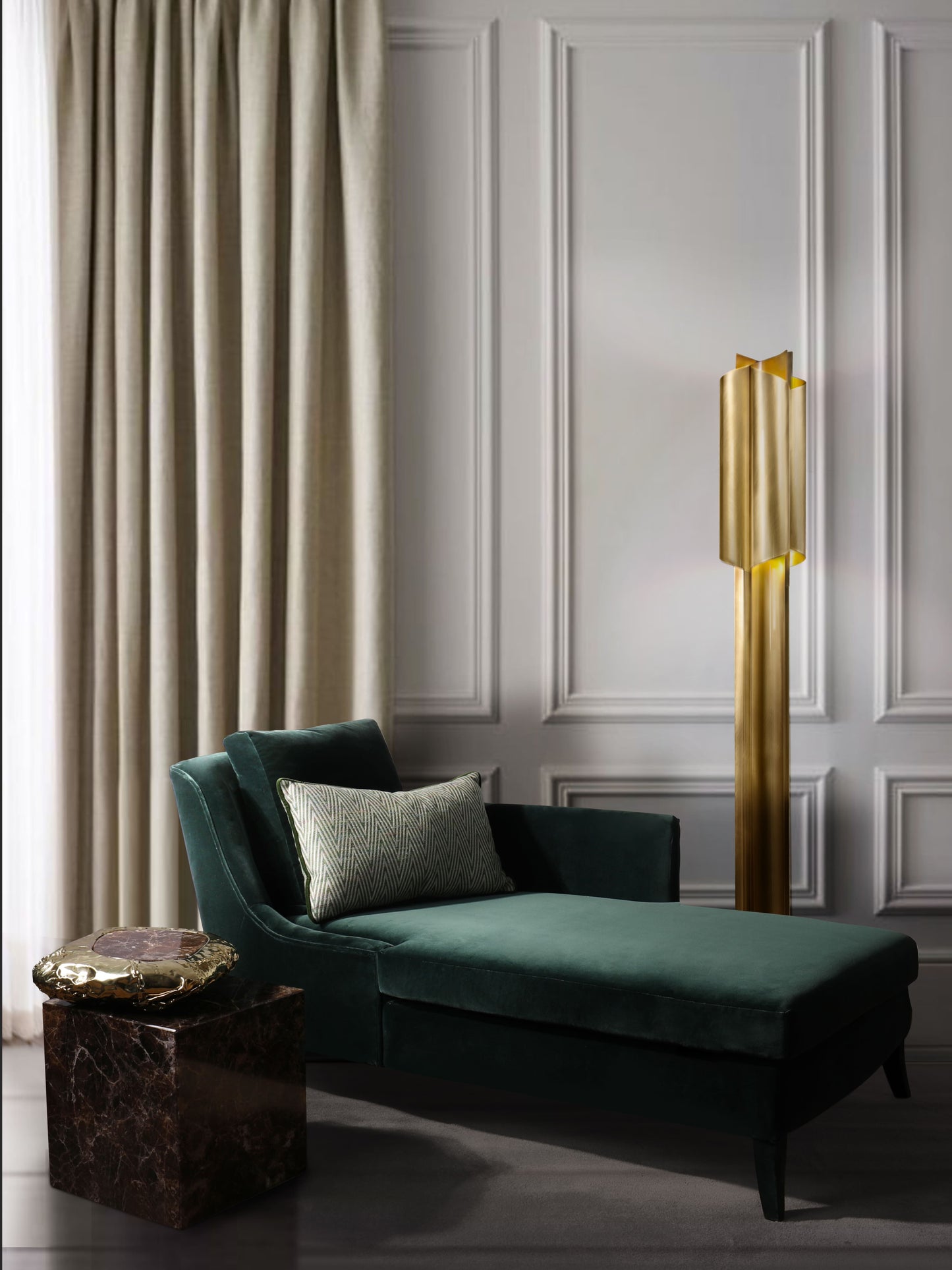 Como Chaise Lounge