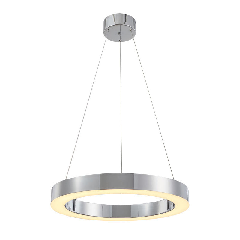 Modern Halo Round LED Chandelier