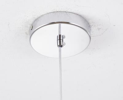 Crystal Beaded Ball Pendant Light in Chrome/Gold Finish