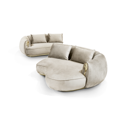 Soleil Curved Sofa