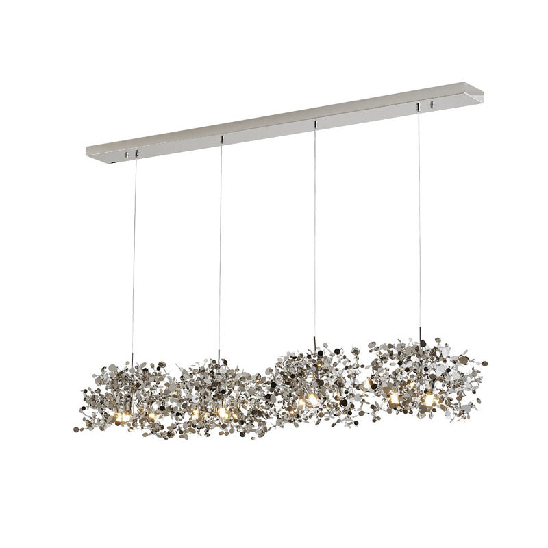 Island Light with Sparkle Confetti Pendants