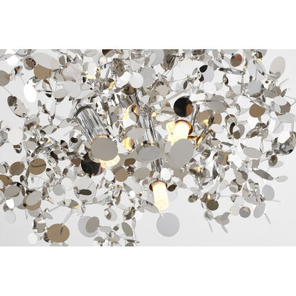 Chrome Sparkle Confetti Pendant Light