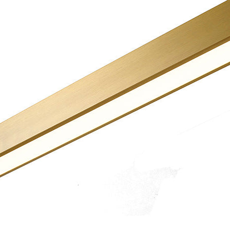 Linear LED Stick Chandelier