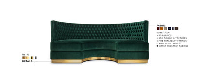 Bourbon Round Sofa