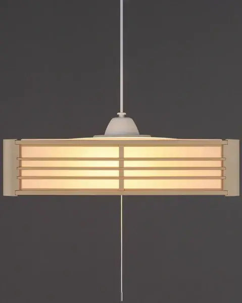 LED Pendant Light - Front view