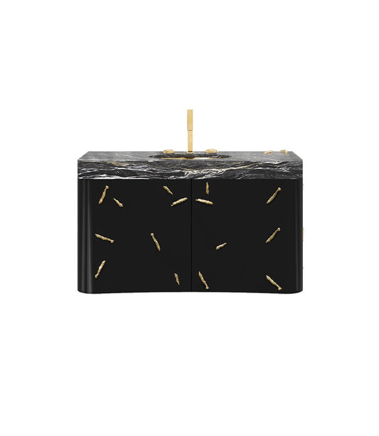 Baraka Single Wall Mounted Bathroom Vanity
