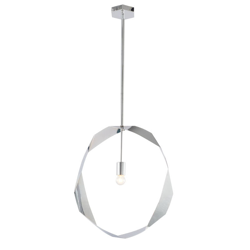 Twisted Ring Pendant Light