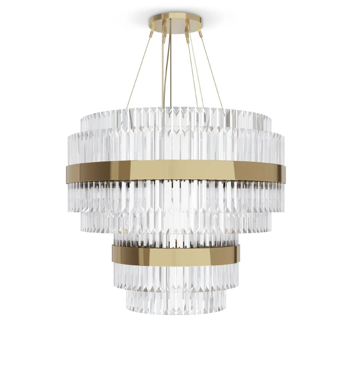 Liberty Round Chandelier by Luxxu