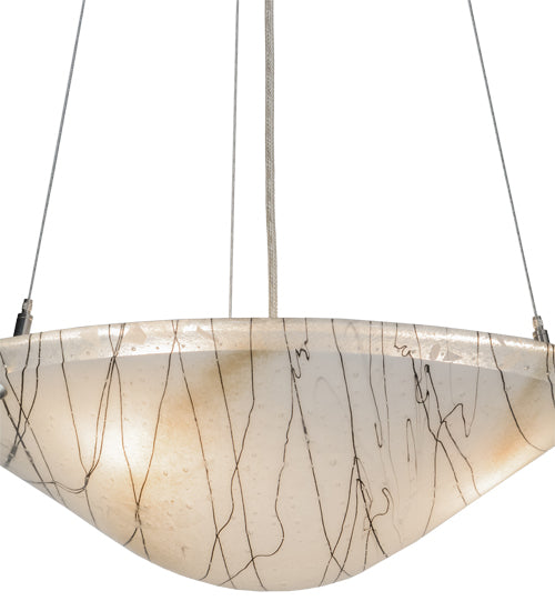 Ramoscelli Pendant – Iridescent Draped Glass by Meyda Lighting