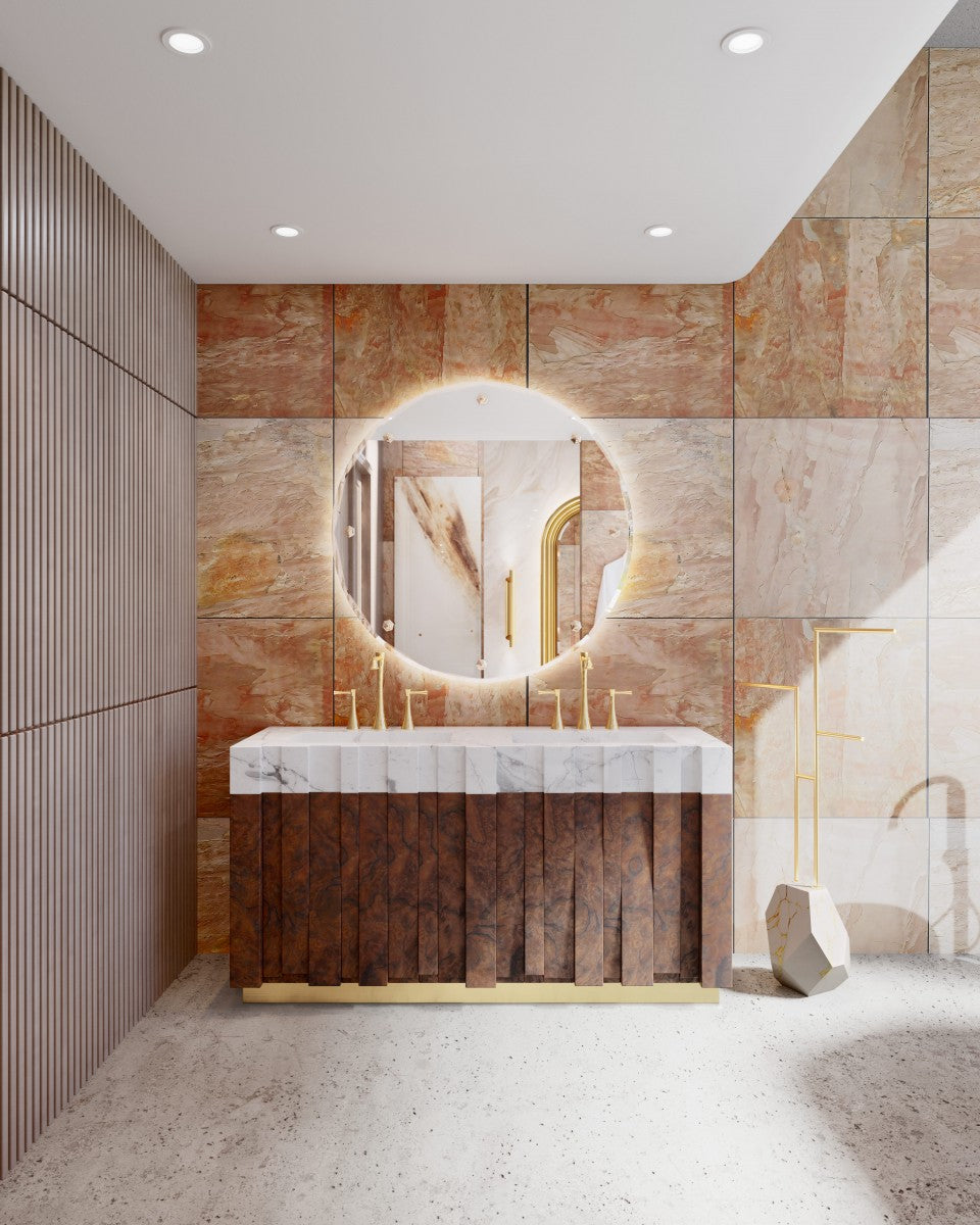 Diamond Towel Rack