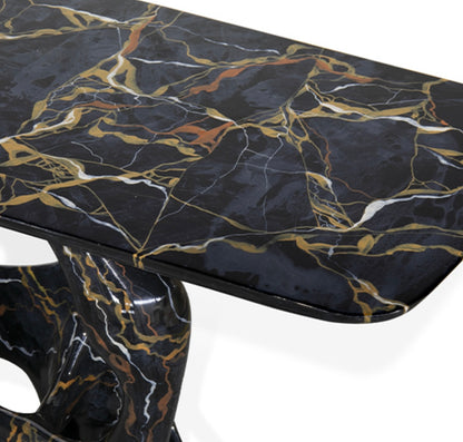 Bastei Faux Marble Console