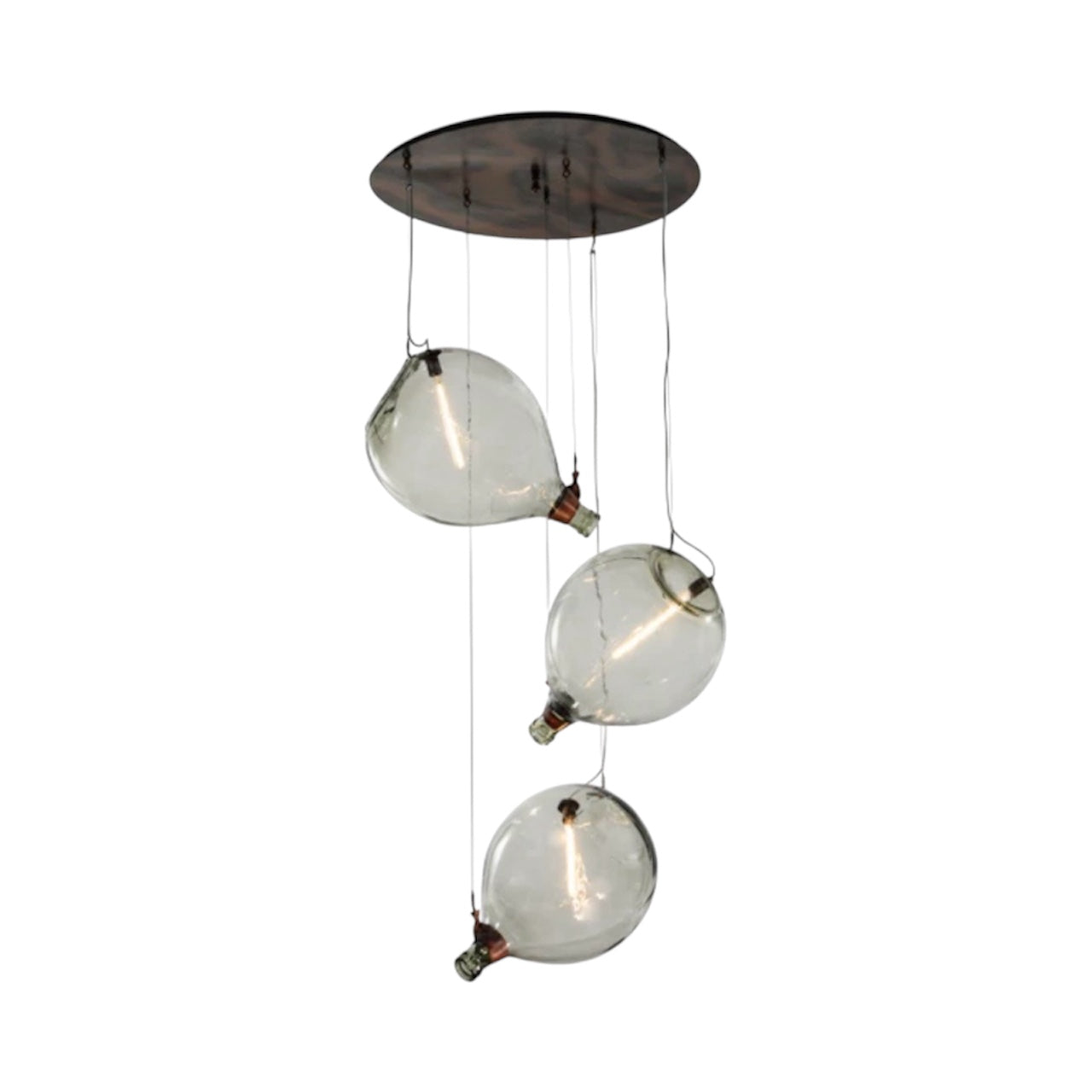 40" Wide Euri Tanta Pouring 3 LT Cascading Pendant