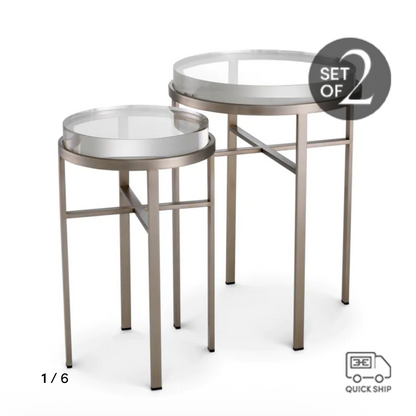 Side Table Hoxton set of 2