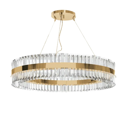 Liberty Slim Suspension Lamp by Luxxu - Front view 