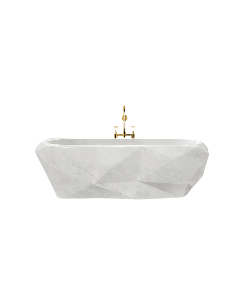 Diamond Marble Bathtub