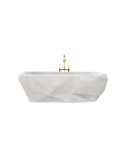 Diamond Marble Bathtub