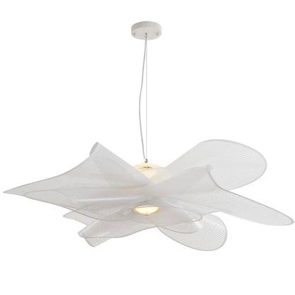 White Net LED Chandelier