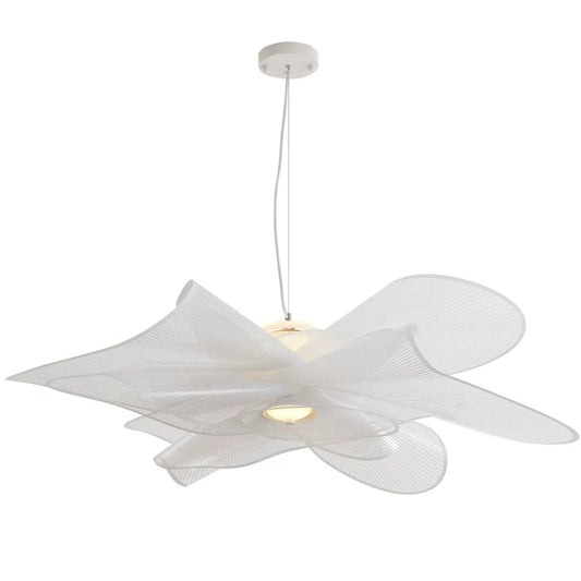 White Net LED Chandelier