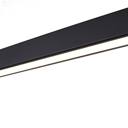 Linear LED Stick Chandelier