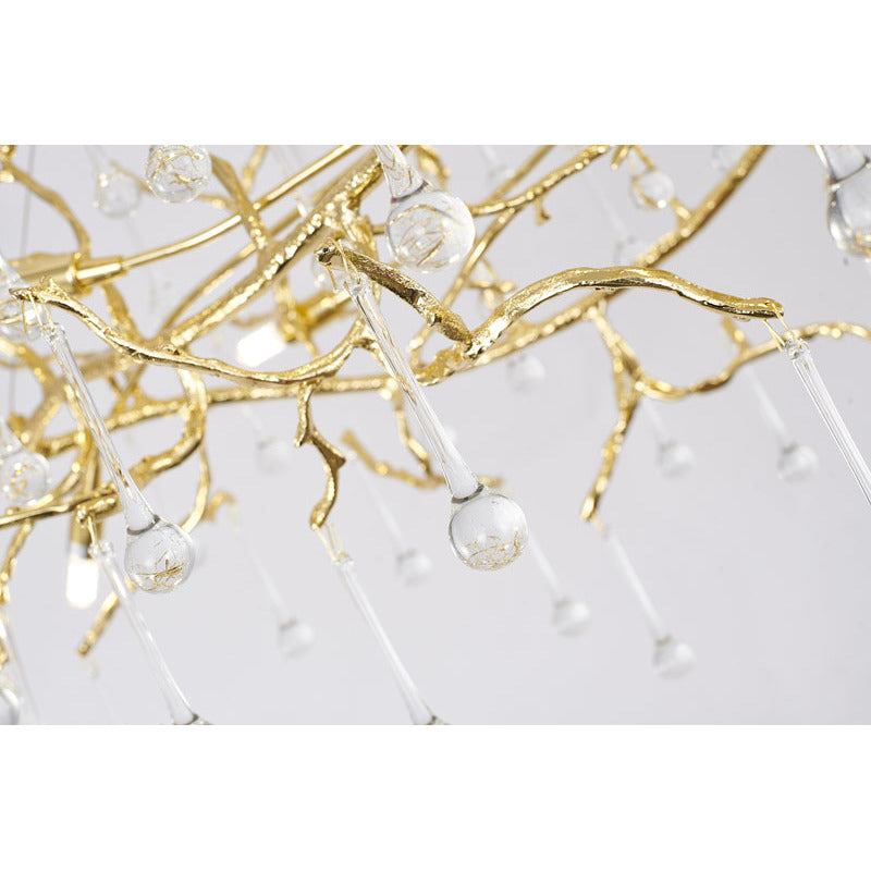 Solid Brass Living Chandelier
