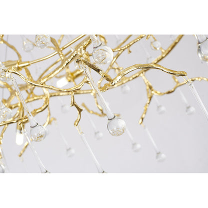 Solid Brass Living Chandelier