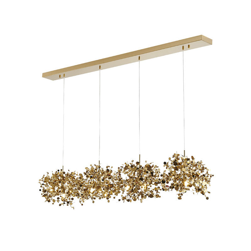 Island Light with Sparkle Confetti Pendants