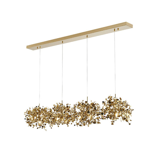 Island Light with Sparkle Confetti Pendants