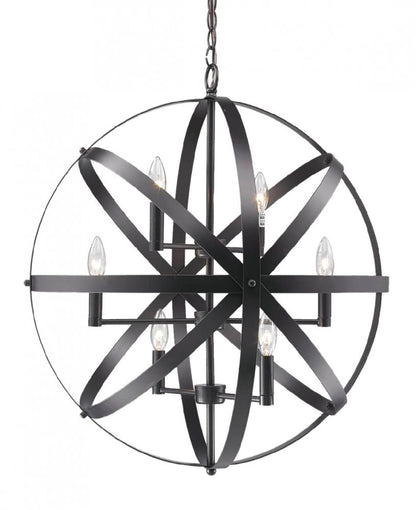 Modern 6-Light Chandelier