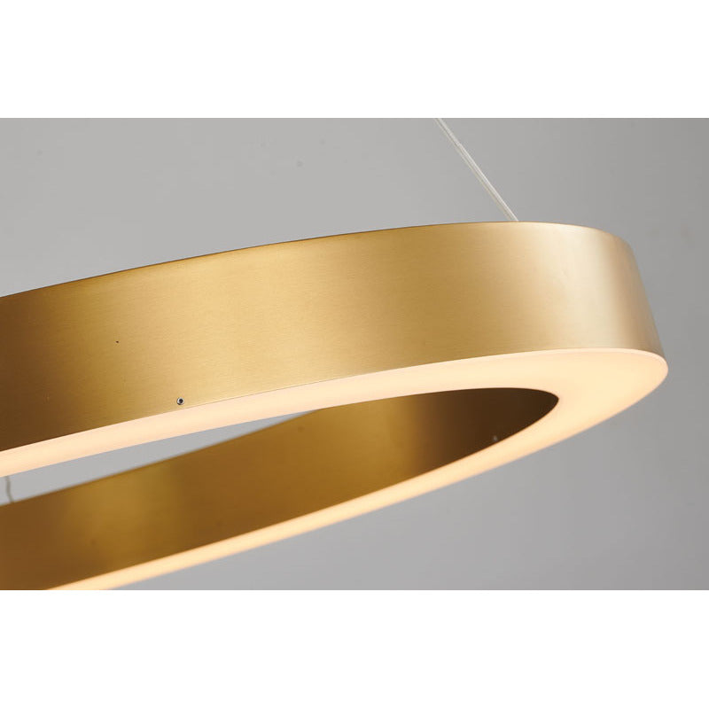 Modern Halo Round LED Chandelier